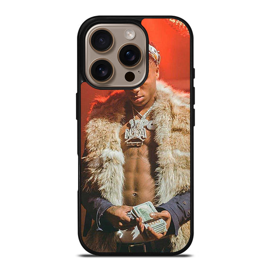 RAPPER YOUNGBOY NBA iPhone 16 Pro Case Cover