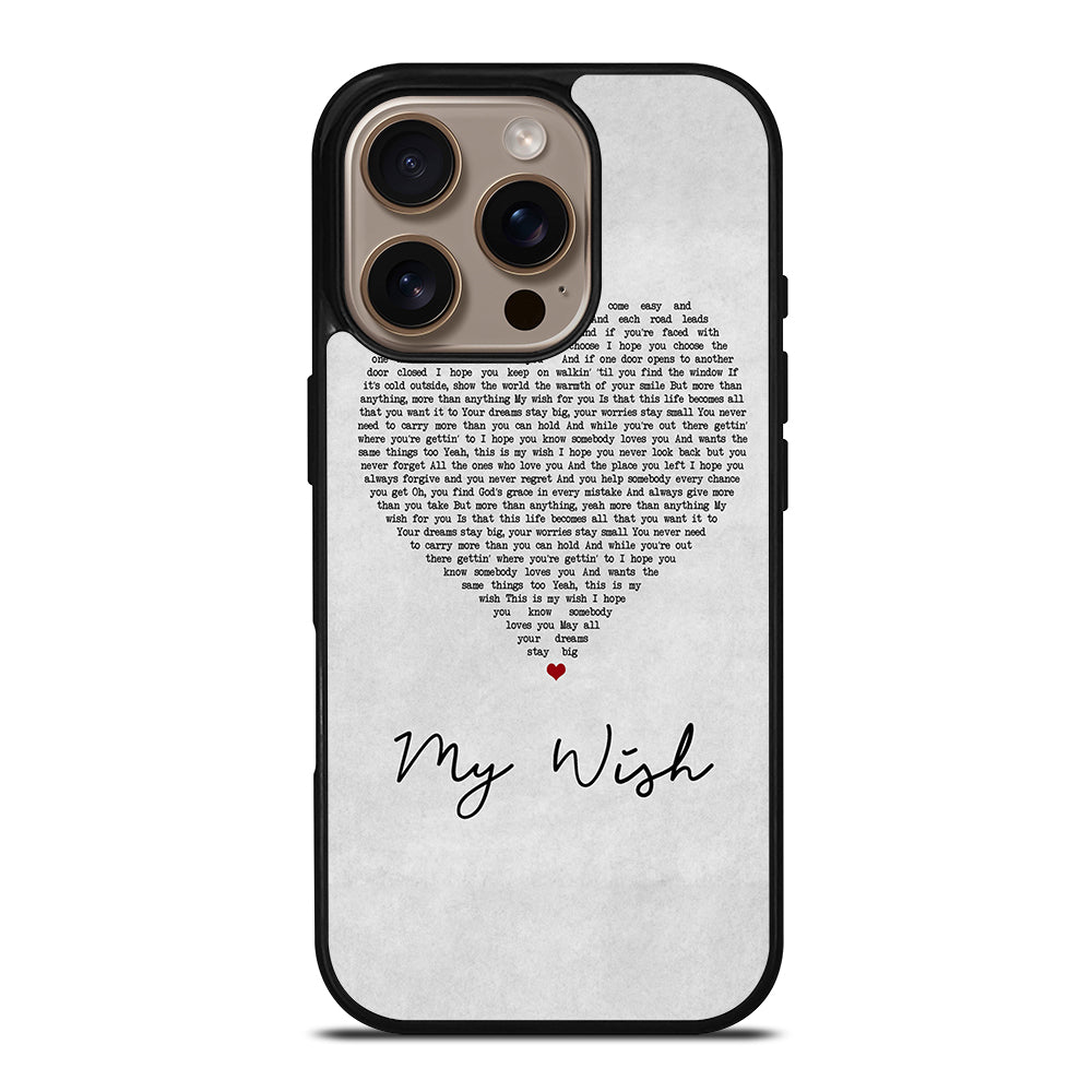 RASCAL FLATTS BAND LYRIC iPhone 16 Pro Case Cover