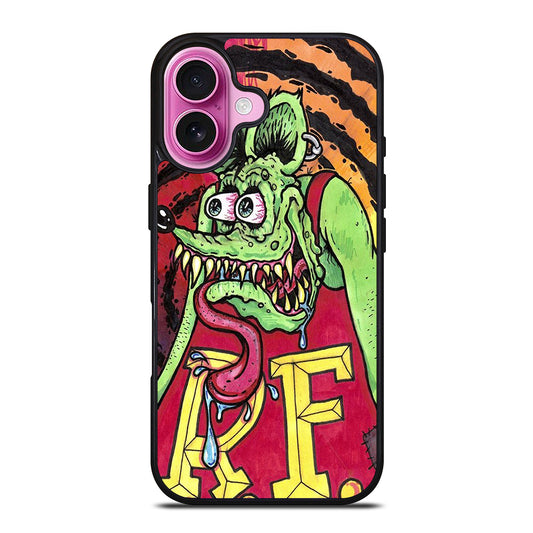 RAT FINK ART iPhone 16 Plus Case Cover