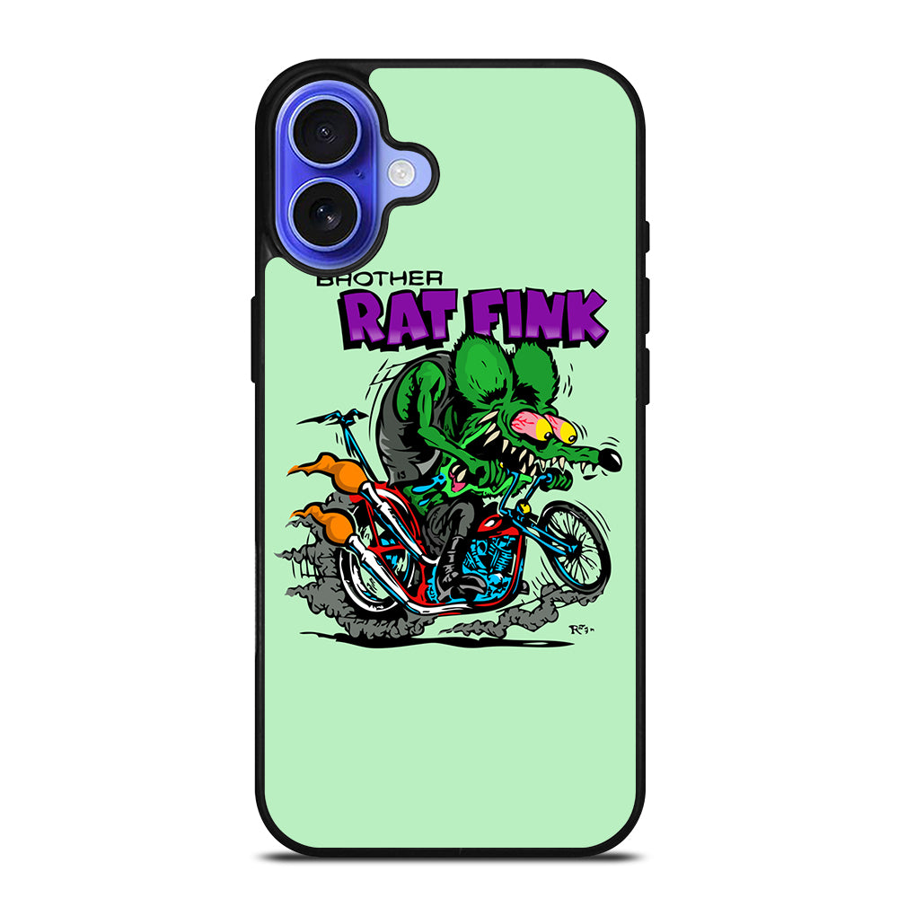 RAT FINK BROTHER iPhone 16 Case Cover