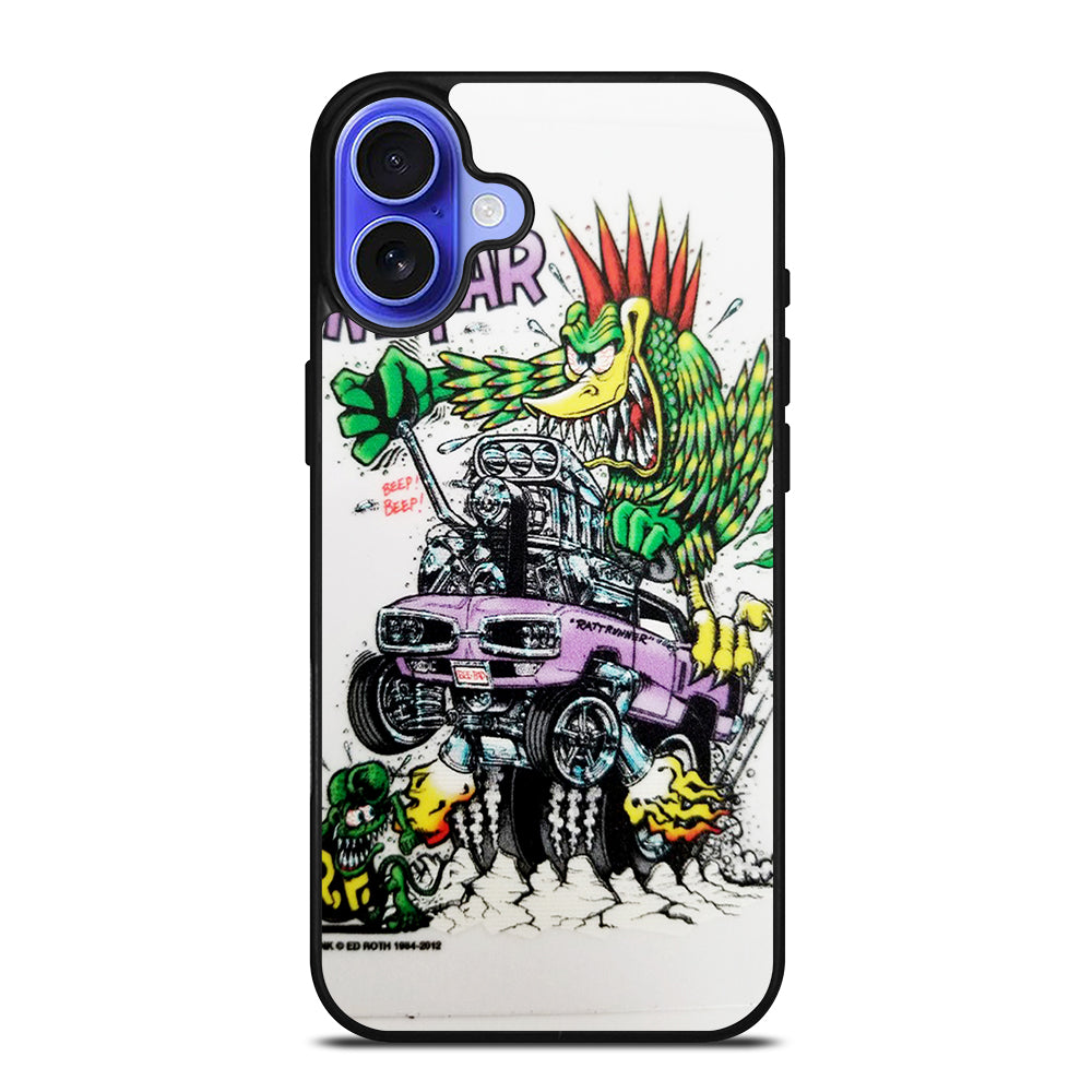 RAT FINK MIGHTY MOPAR iPhone 16 Case Cover