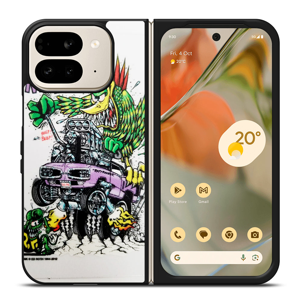 RAT FINK MIGHTY MOPAR Google Pixel 9 Pro Fold Case Cover