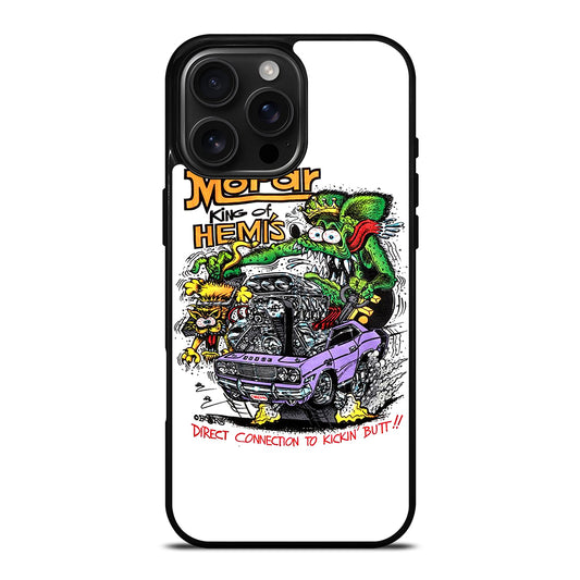 RAT FINK MOPAR KING OF HEMIS iPhone 16 Pro Max Case Cover