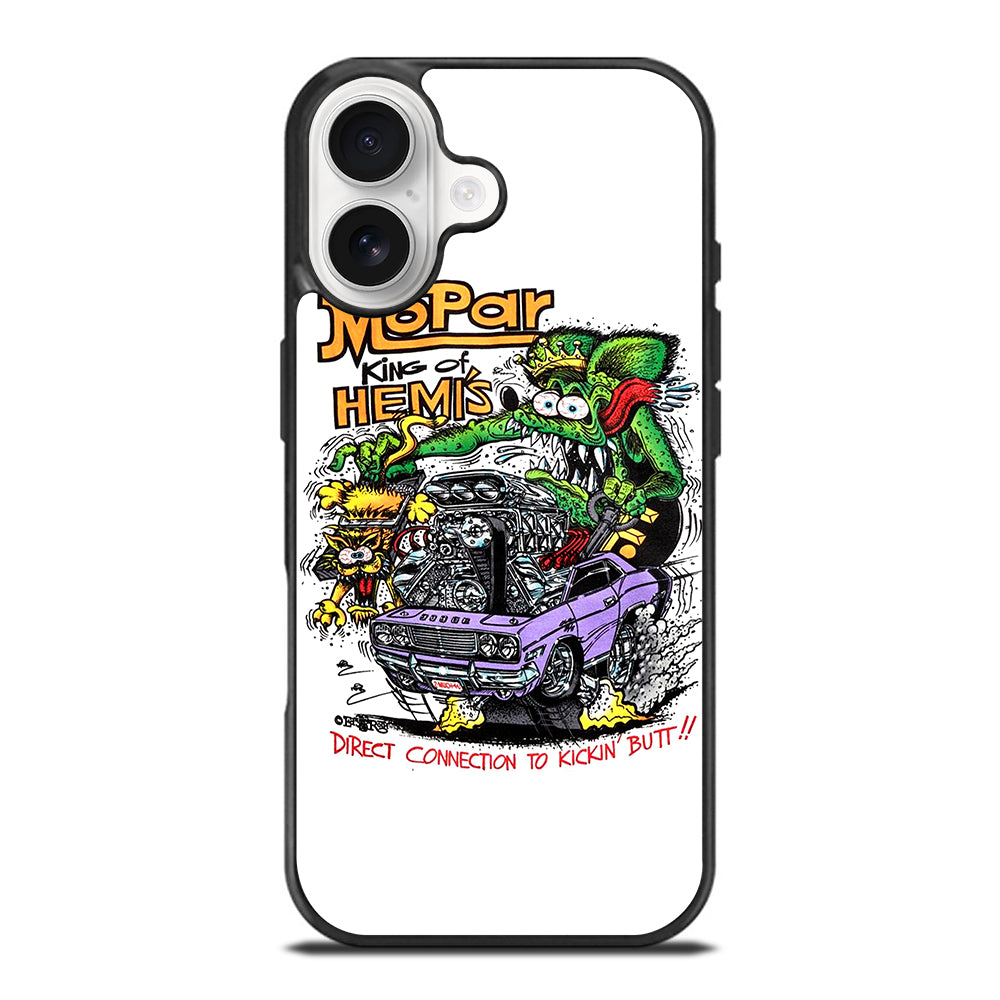 RAT FINK MOPAR KING OF HEMIS iPhone 17 Case Cover
