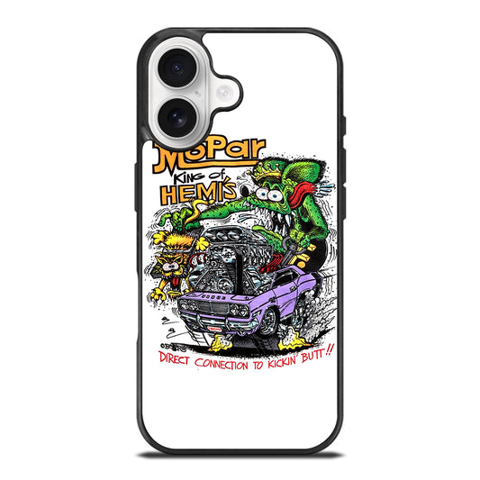 RAT FINK MOPAR KING OF HEMIS iPhone 17 Case Cover