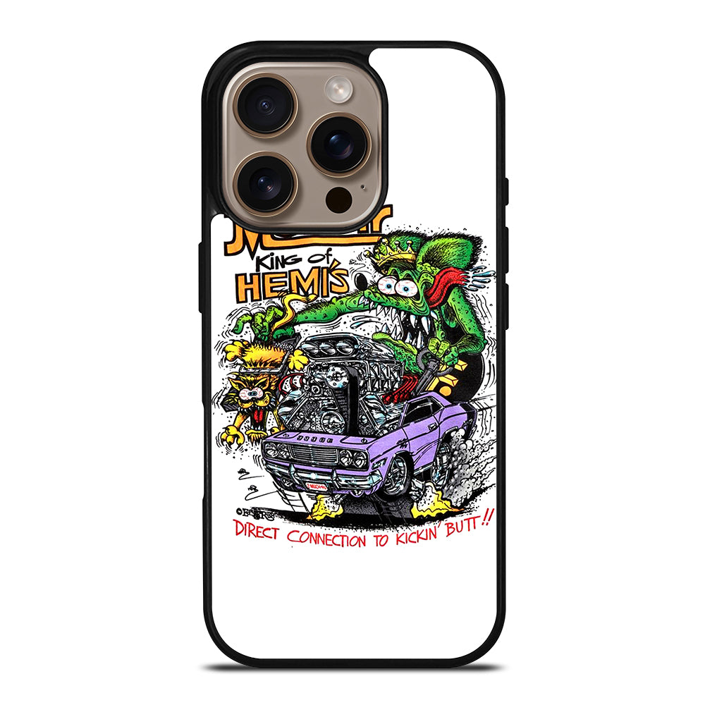 RAT FINK MOPAR KING OF HEMIS iPhone 16 Pro Case Cover