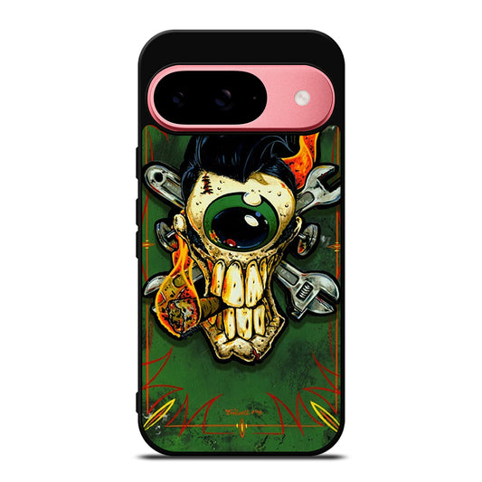 RAT FINK SKULL Google Pixel 9 Case Cover