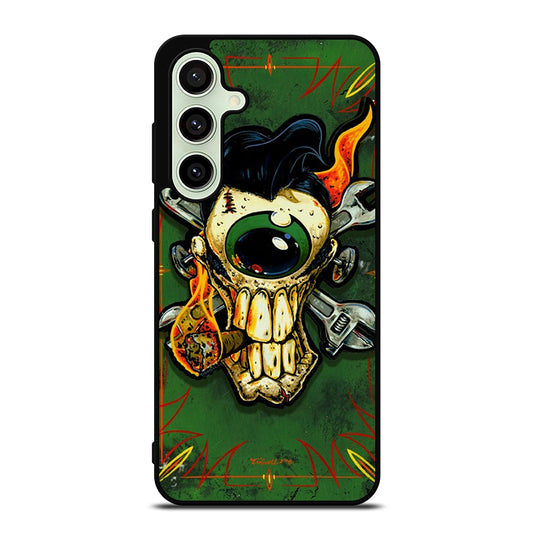 RAT FINK SKULL Samsung Galaxy S24 FE Case Cover