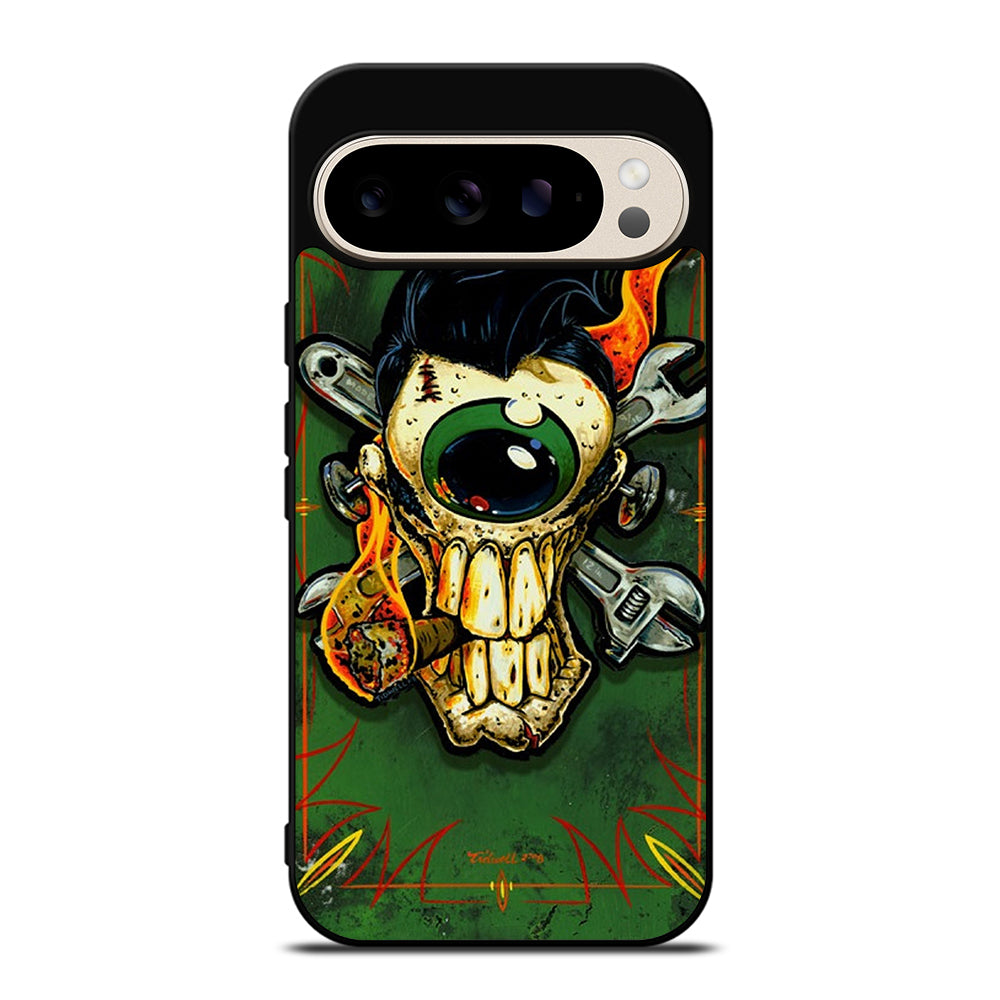 RAT FINK SKULL Google Pixel 9 Pro Case Cover