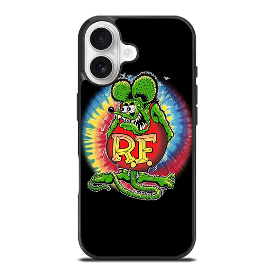 RAT FINK TIE DYE iPhone 17 Case Cover