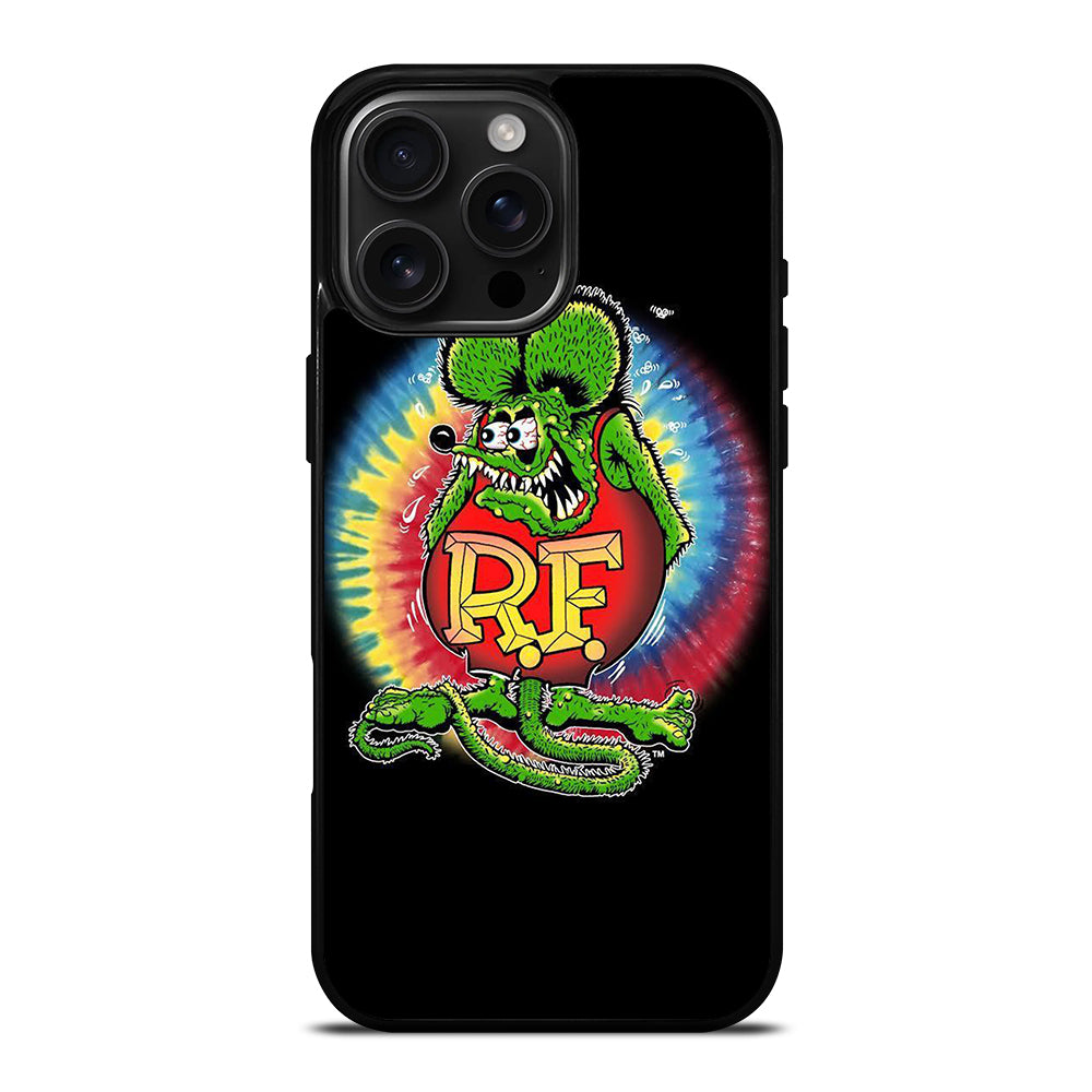 RAT FINK TIE DYE iPhone 16 Pro Max Case Cover