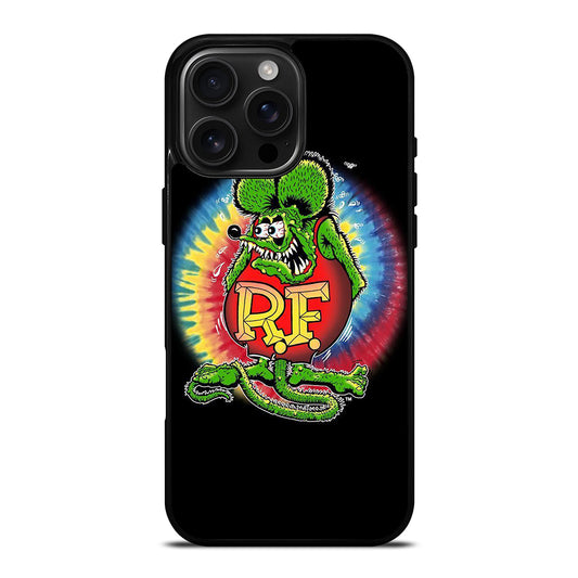 RAT FINK TIE DYE iPhone 16 Pro Max Case Cover