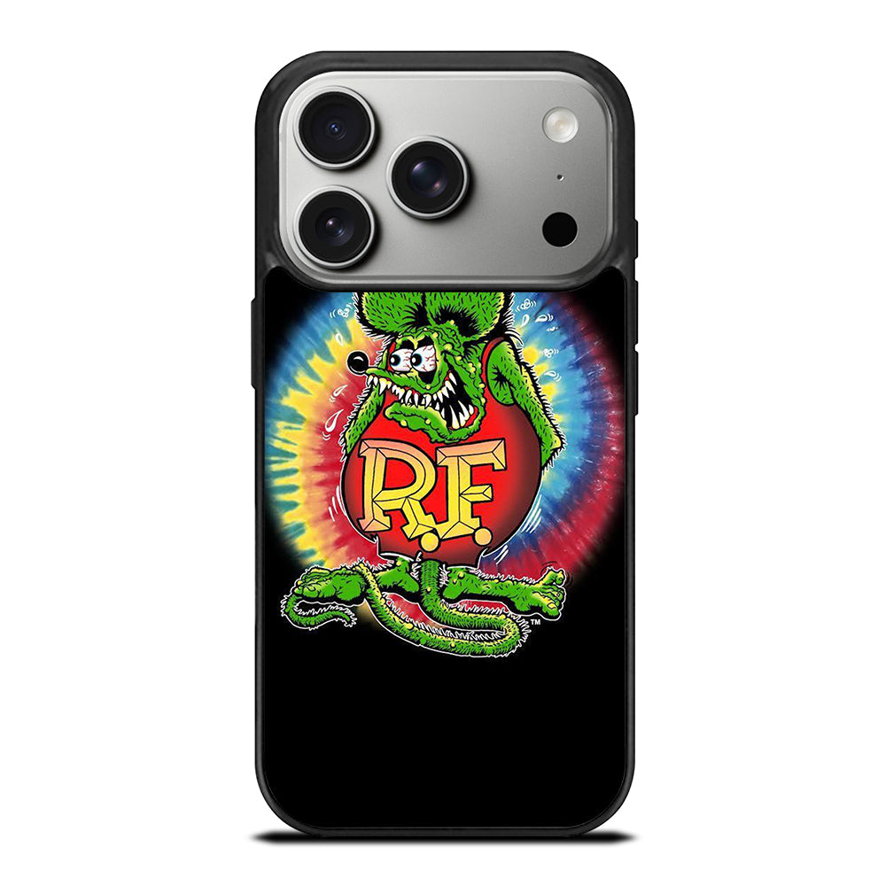 RAT FINK TIE DYE iPhone 17 Pro Case Cover