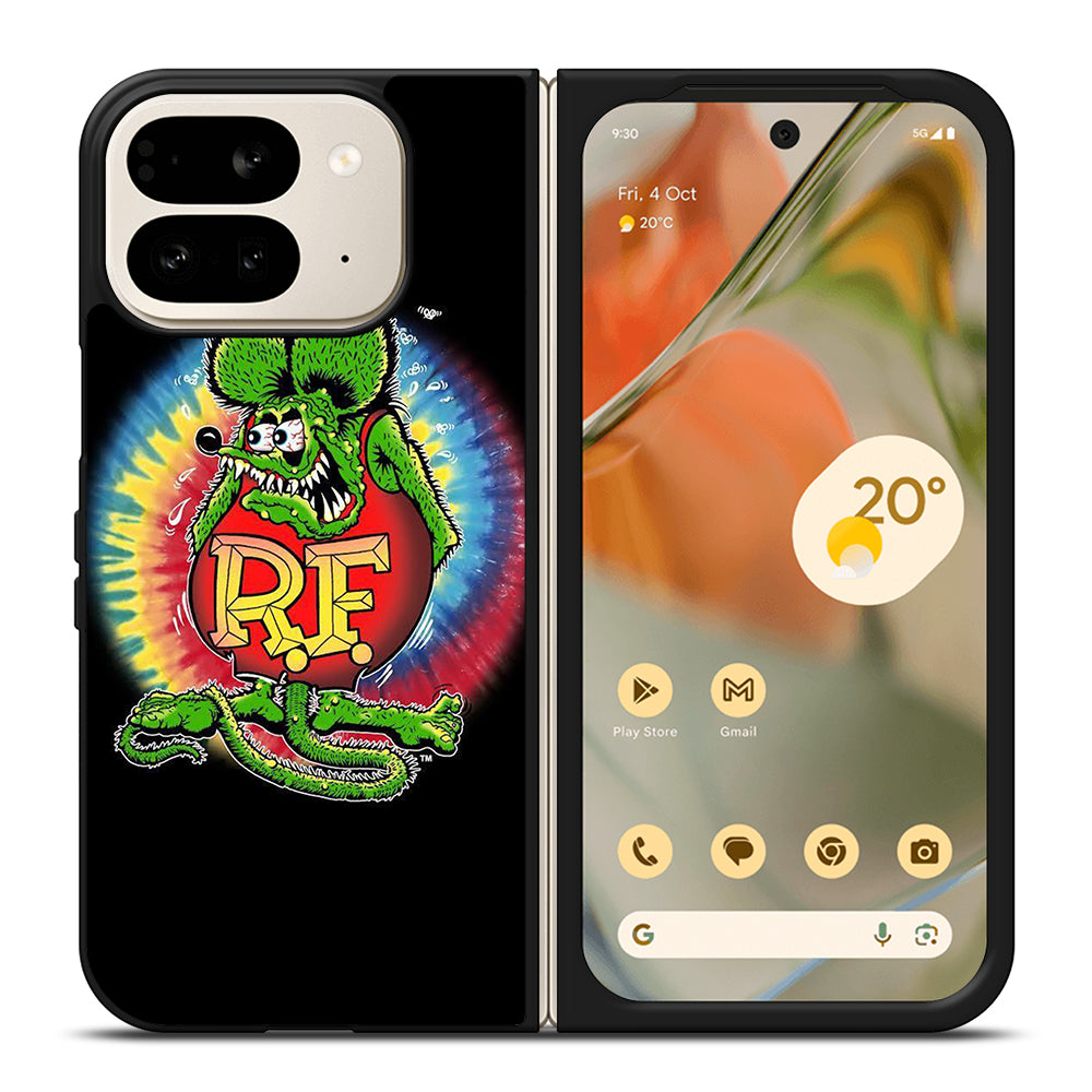 RAT FINK TIE DYE Google Pixel 9 Pro Fold Case Cover