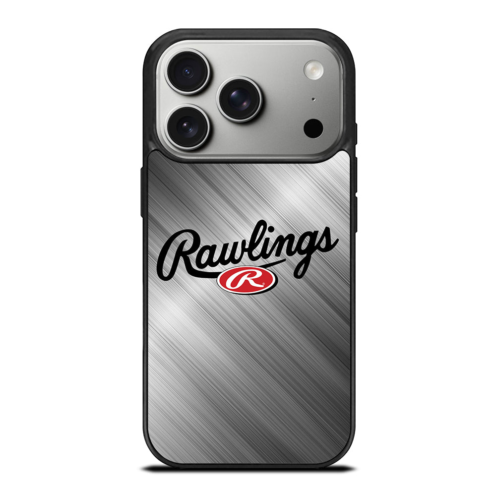 RAWLINGS SPORTSWEAR METAL LOGO iPhone 17 Pro Case Cover