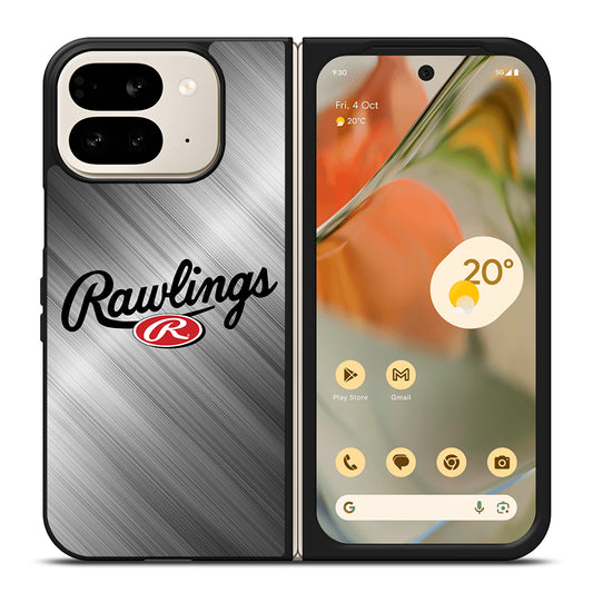 RAWLINGS SPORTSWEAR METAL LOGO Google Pixel 9 Pro Fold Case Cover