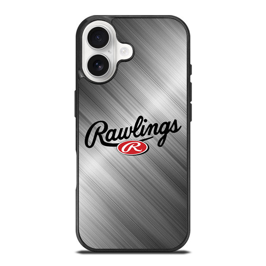 RAWLINGS SPORTSWEAR METAL LOGO iPhone 17 Case Cover