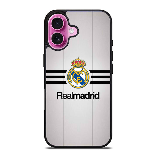 REAL MADRID FC FOOTBALL iPhone 16 Plus Case Cover