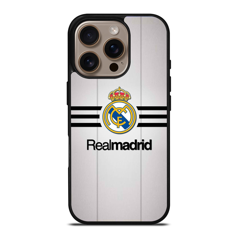 REAL MADRID FC FOOTBALL iPhone 16 Pro Case Cover