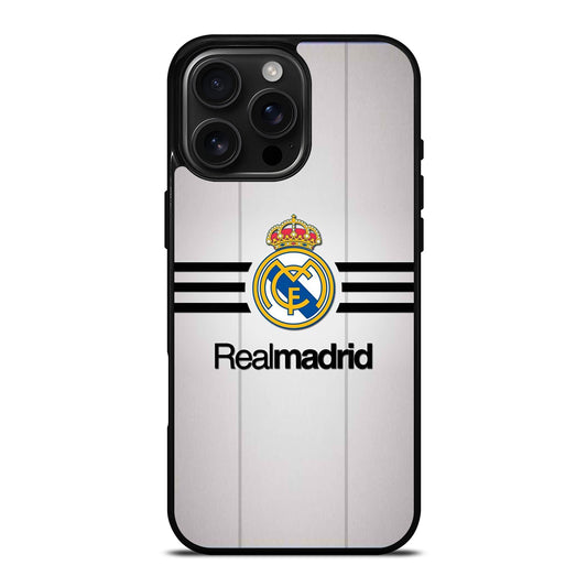 REAL MADRID FC FOOTBALL iPhone 16 Pro Max Case Cover