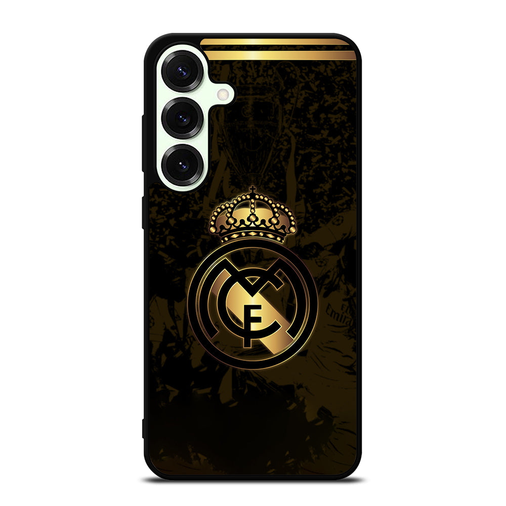 REAL MADRID FC GOLD LOGO Samsung Galaxy S25 Plus Case Cover