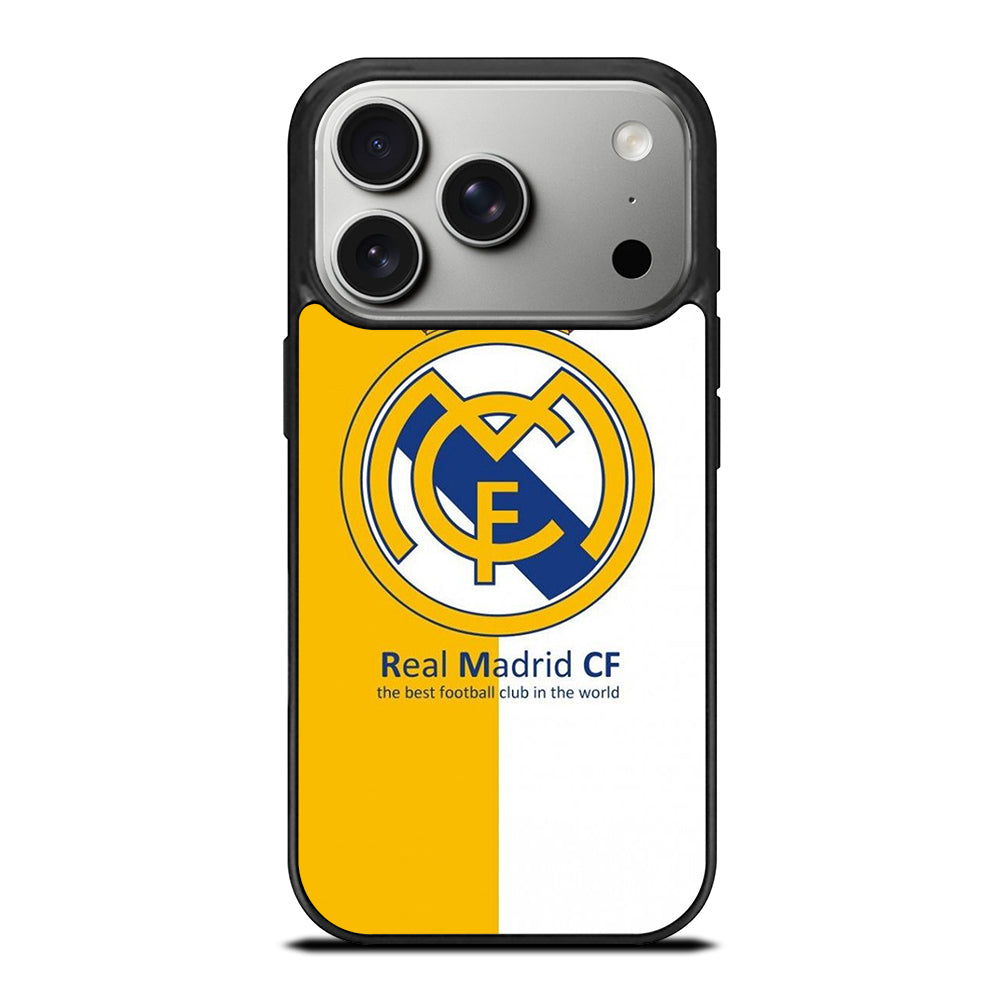 REAL MADRID FC LOGO iPhone 17 Pro Case Cover