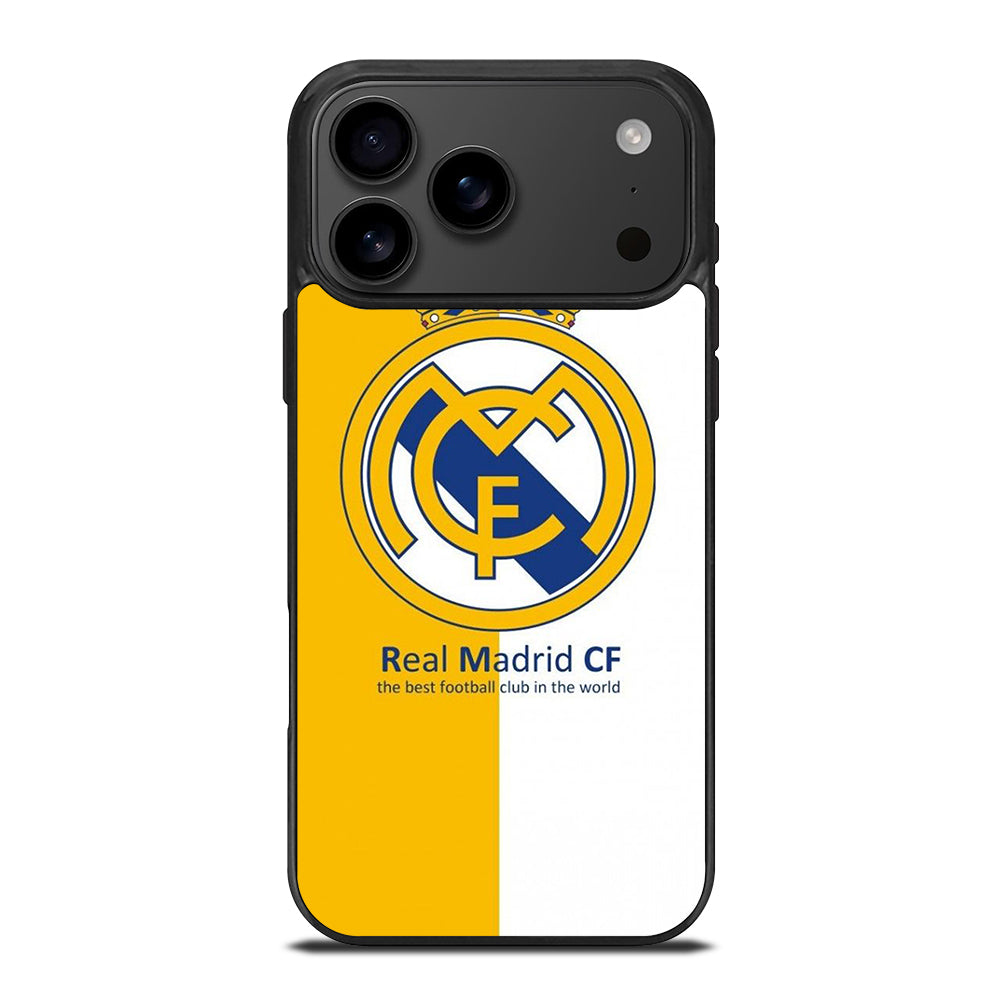 REAL MADRID FC LOGO iPhone 17 Pro Max Case Cover
