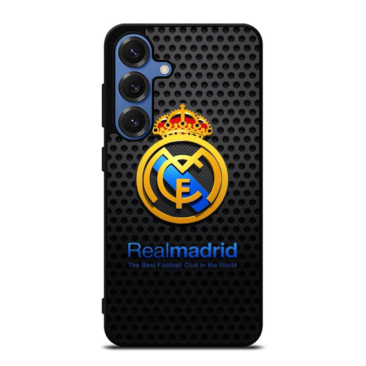 REAL MADRID FC METAL LOGO Samsung Galaxy S25 Case Cover