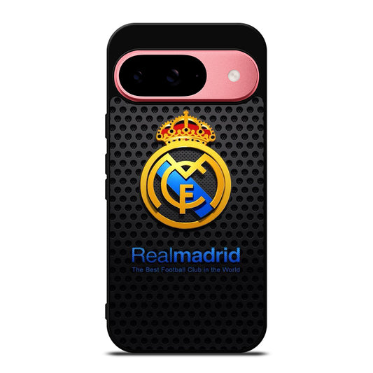 REAL MADRID FC METAL LOGO Google Pixel 9 Case Cover