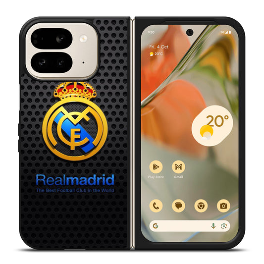 REAL MADRID FC METAL LOGO Google Pixel 9 Pro Fold Case Cover