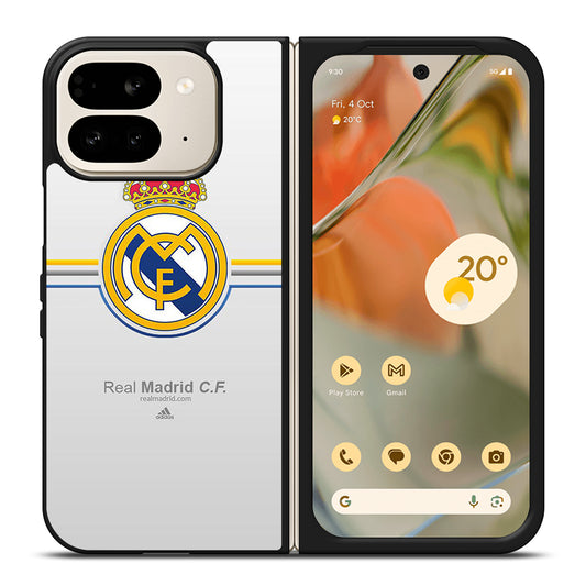 REAL MADRID FC STRIPE LOGO Google Pixel 9 Pro Fold Case Cover