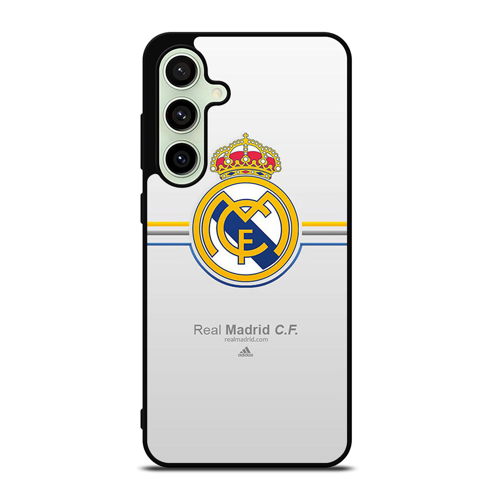 REAL MADRID FC STRIPE LOGO Samsung Galaxy S24 FE Case Cover