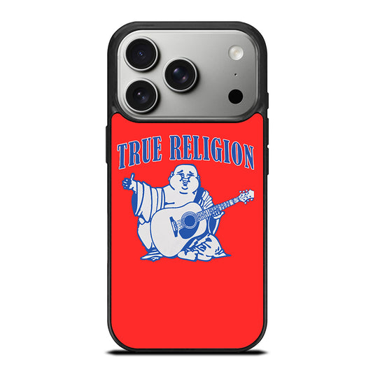 RED BIG BUDDHA TRUE RELIGION LOGO iPhone 17 Pro Case Cover