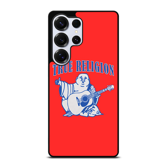 RED BIG BUDDHA TRUE RELIGION LOGO Samsung Galaxy S25 Ultra Case Cover