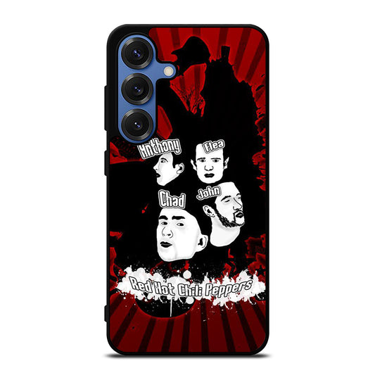 RED HOT CHILI PEPPERS ROCK BAND POSTER Samsung Galaxy S25 Case Cover