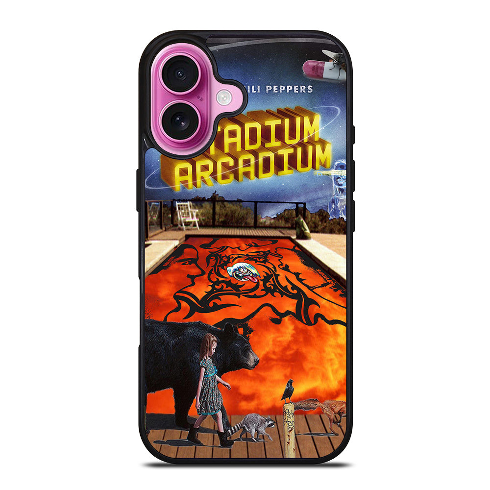 RED HOT CHILI PEPPERS STADIUM ARCADIUM iPhone 16 Plus Case Cover