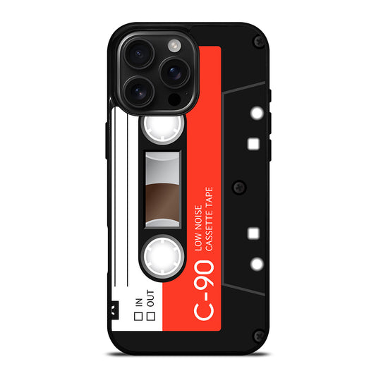 RETRO CASSETTE TAPE VINTAGE iPhone 16 Pro Max Case Cover