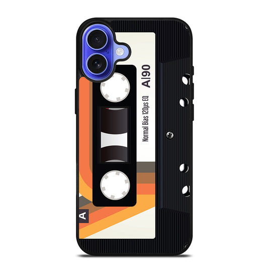 RETRO CASSETTE TAPE VINTAGE 2 iPhone 16 Case Cover