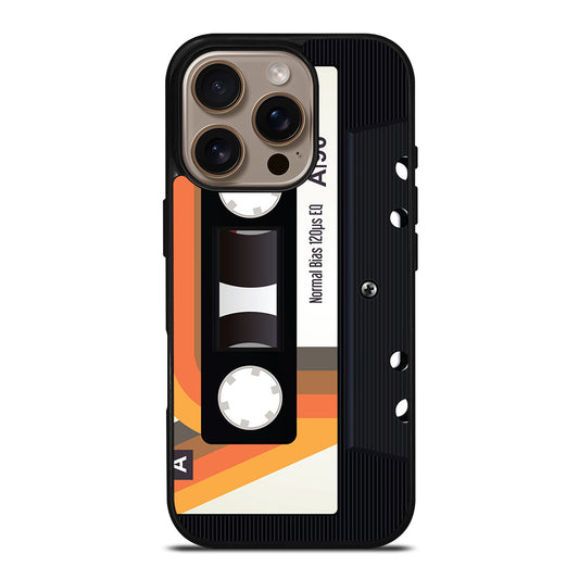 RETRO CASSETTE TAPE VINTAGE 2 iPhone 16 Pro Case Cover
