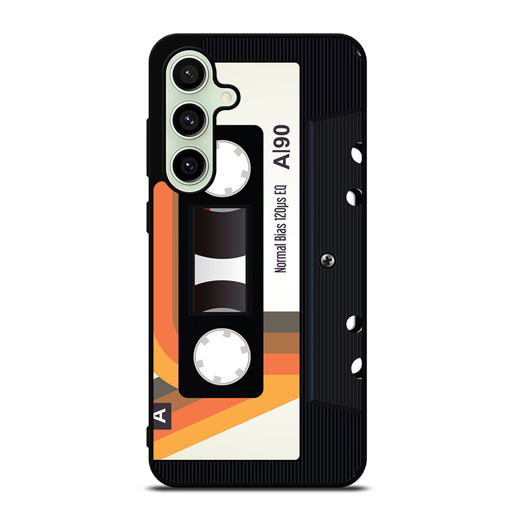 RETRO CASSETTE TAPE VINTAGE 2 Samsung Galaxy S24 FE Case Cover