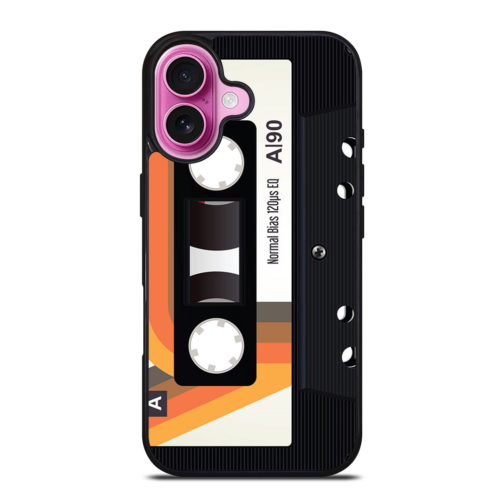 RETRO CASSETTE TAPE VINTAGE 2 iPhone 16 Plus Case Cover