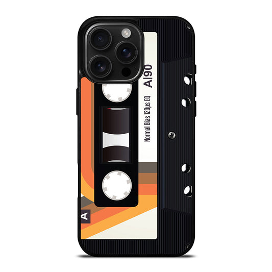 RETRO CASSETTE TAPE VINTAGE 2 iPhone 16 Pro Max Case Cover