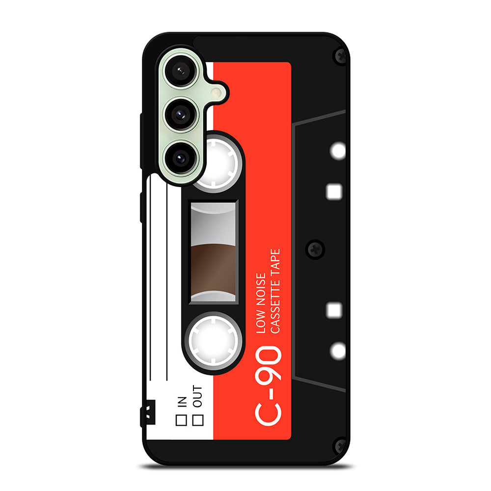 RETRO CASSETTE TAPE VINTAGE Samsung Galaxy S24 FE Case Cover