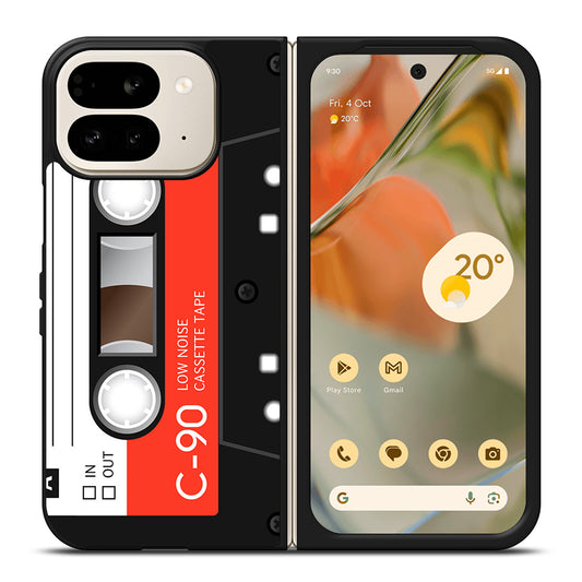 RETRO CASSETTE TAPE VINTAGE Google Pixel 9 Pro Fold Case Cover