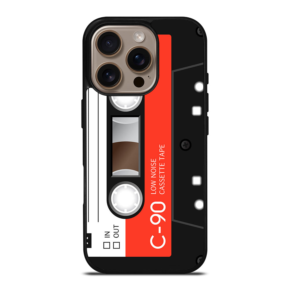 RETRO CASSETTE TAPE VINTAGE iPhone 16 Pro Case Cover