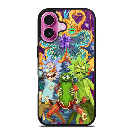 RICK AND MORTY CARTOON iPhone 16 Plus Case Cover