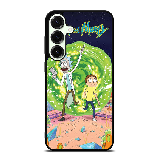 RICK AND MORTY IN PORTAL Samsung Galaxy S25 Plus Case Cover