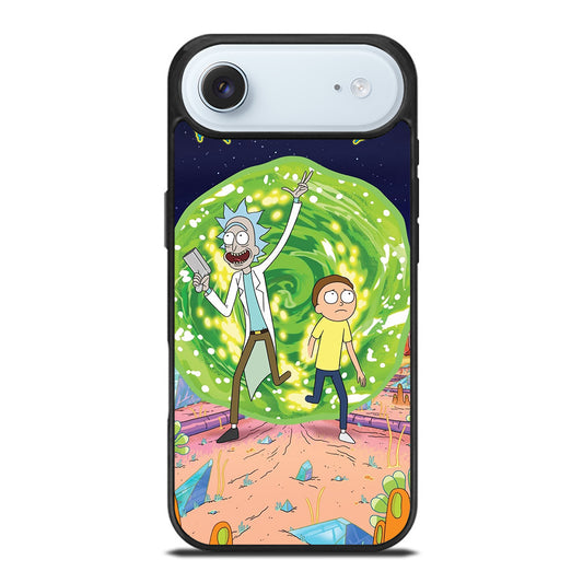 RICK AND MORTY IN PORTAL iPhone Air Case Cover