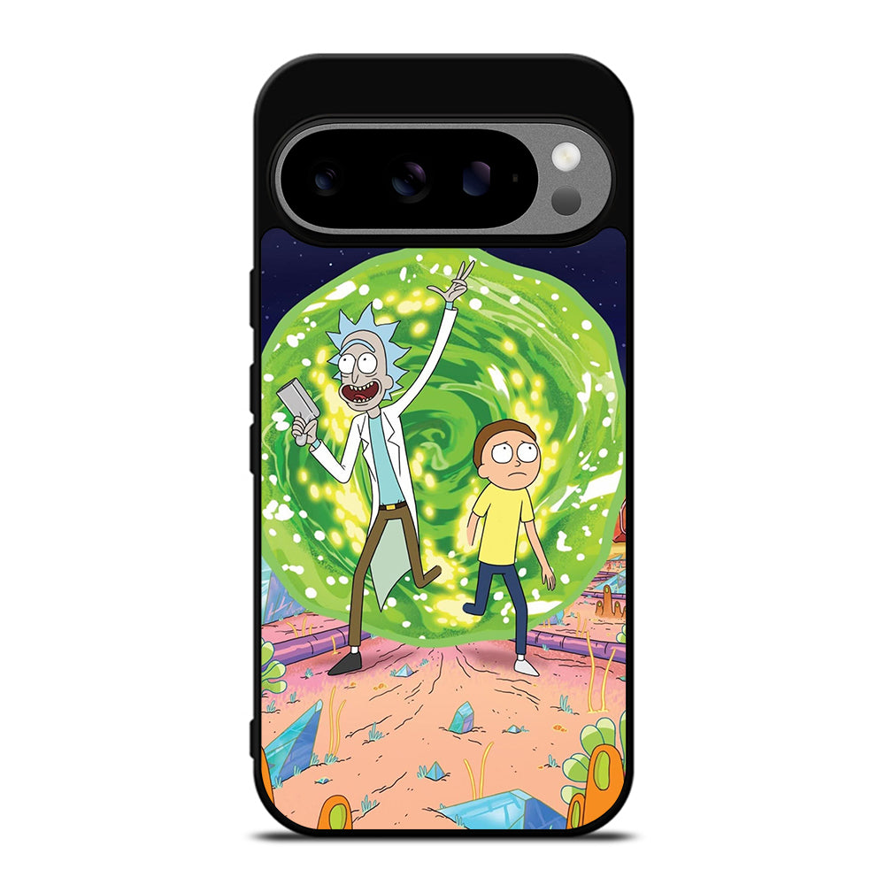 RICK AND MORTY IN PORTAL Google Pixel 9 Pro XL Case Cover