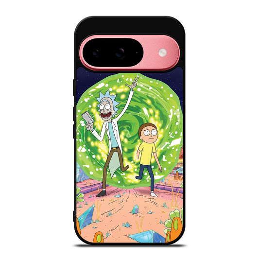 RICK AND MORTY IN PORTAL Google Pixel 9 Case Cover